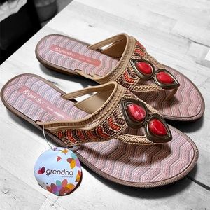 ❗️❗️SOLD ❗️❗️GRENDHA BRAZIL IVETE SANGALO SANDALS